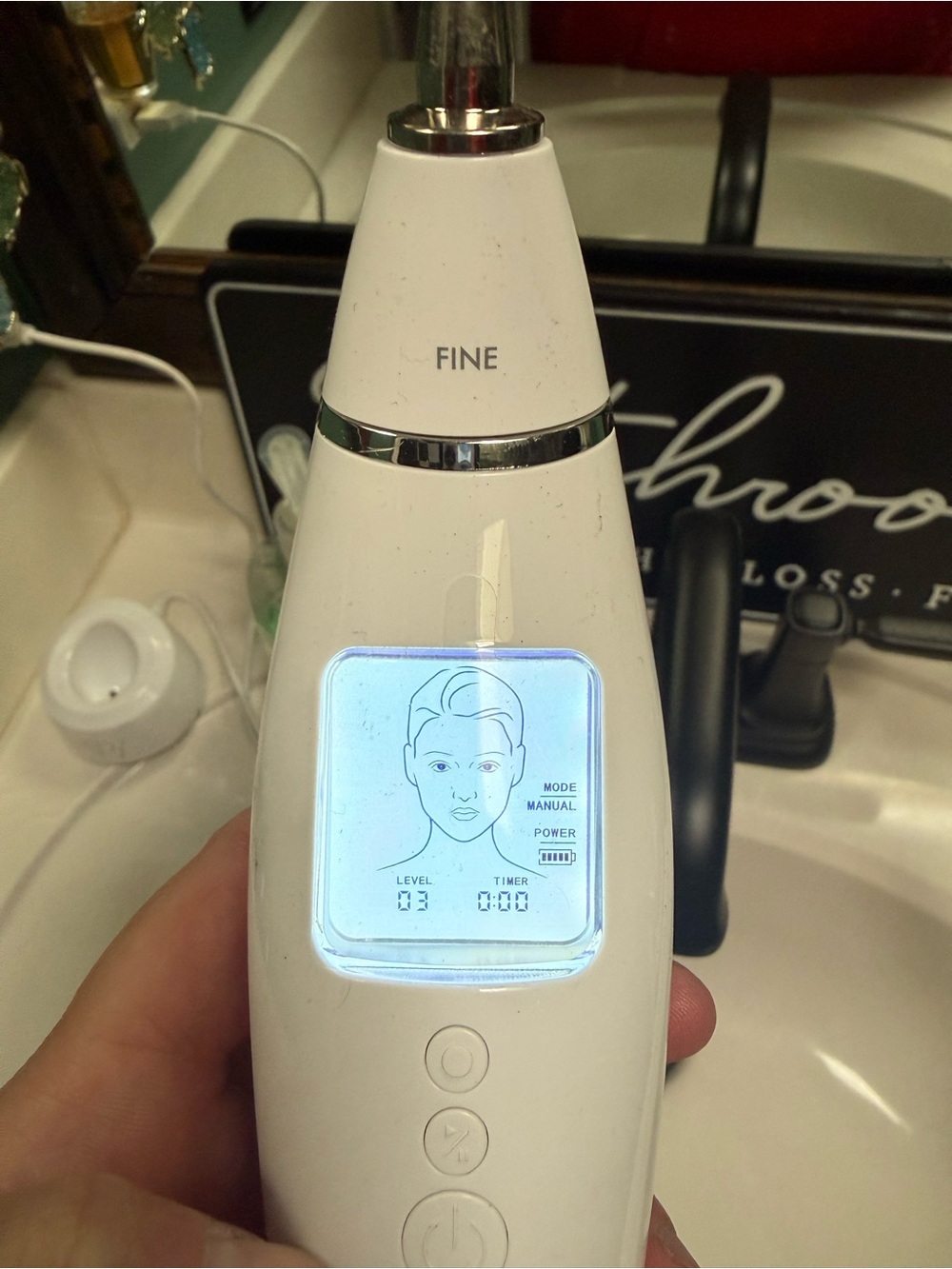 Vanity Planet Exflora Microdermabrasion Wand NEVER USED